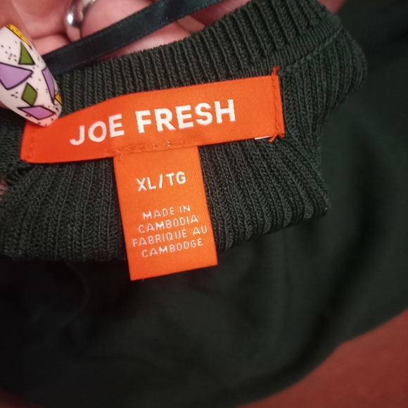Joe Fresh Dark Green Knitwear - Picture 2 of 3